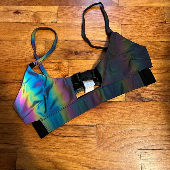 ✨ NEW✨ iHeartRaves Rainbow Reflective Top - Picture 5 of 6